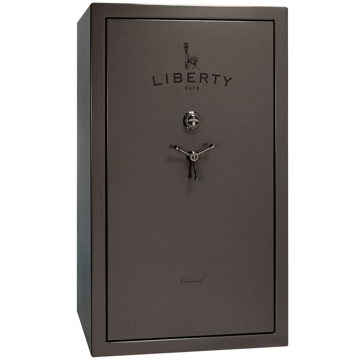 Colonial Series | Level 4 Security | 75 Minute Fire Protection | 50 PRO FLEX | DIMENSIONS: 72.5&quot;(H) X 42&quot;(W) X 27.5&quot;(D*) | Gray Gloss | Mechanical Lock - Closed